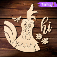 Load image into Gallery viewer, Rooster Hi Layered OR Etched
