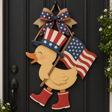 Load image into Gallery viewer, Patriotic Duck in Rain Boots