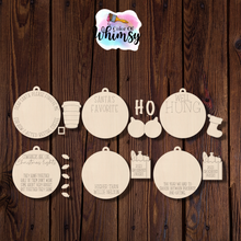 Load image into Gallery viewer, Layered Funny Christmas Ornaments