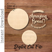 Load image into Gallery viewer, Amazing Grace SVG Cut File Only
