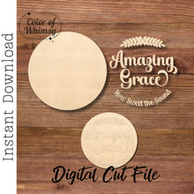 Load image into Gallery viewer, Amazing Grace SVG Cut File Only