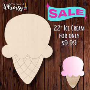 *SALE* 22" Cute Ice Cream