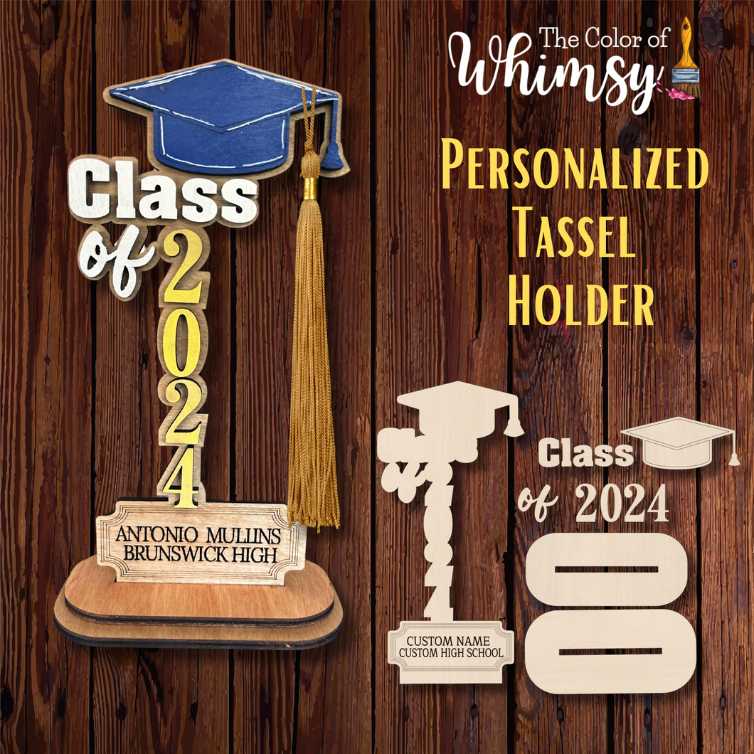 Personalized Tassel Holder - Graduation 2024