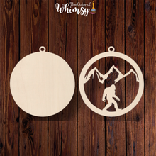 Load image into Gallery viewer, Sasquatch Big Foot Layered Ornaments