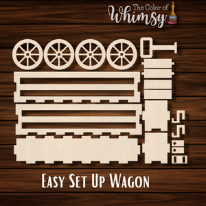 Easy Set Up Wagon Table Sitter