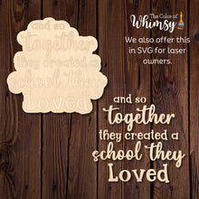 Load image into Gallery viewer, Homeschool Sign - Layered or Etched