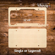 Load image into Gallery viewer, Car License Plate