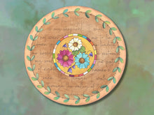 Load image into Gallery viewer, The LORD is My Shepherd Floral Round