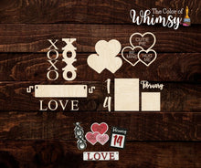 Load image into Gallery viewer, *BULK* Wagon Table Sitter Love Valentine Additions (10 count)