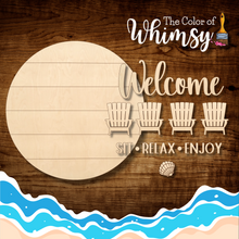 Load image into Gallery viewer, Sit Relax Enjoy Beach Chairs