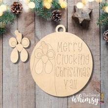 Load image into Gallery viewer, Funny Chicken Christmas Ornaments