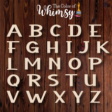 Load image into Gallery viewer, Block Letter Fonts