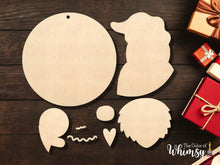 Load image into Gallery viewer, *BULK* Santa Gnome with Gingerbread Ornament (10 ct)