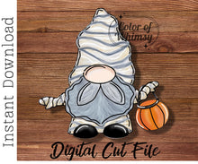 Load image into Gallery viewer, Mummy Gnome SVG Digital File
