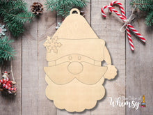 Load image into Gallery viewer, Santa Ornament Layered