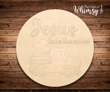 Load image into Gallery viewer, Jesus Take The Wheel Round - Layered