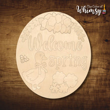 Load image into Gallery viewer, Welcome Friends or Spring Goose 3 Layers