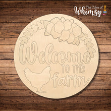 Load image into Gallery viewer, Welcome to the Farm Hen