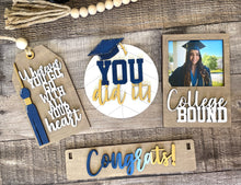Load image into Gallery viewer, Wagon/Shelf Table Sitter Graduation/College Bound Additions