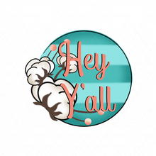 Load image into Gallery viewer, Cotton Floral Round