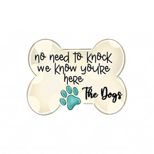 Load image into Gallery viewer, Pet Dog Bone Sign