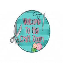 Load image into Gallery viewer, Craft Room Sign