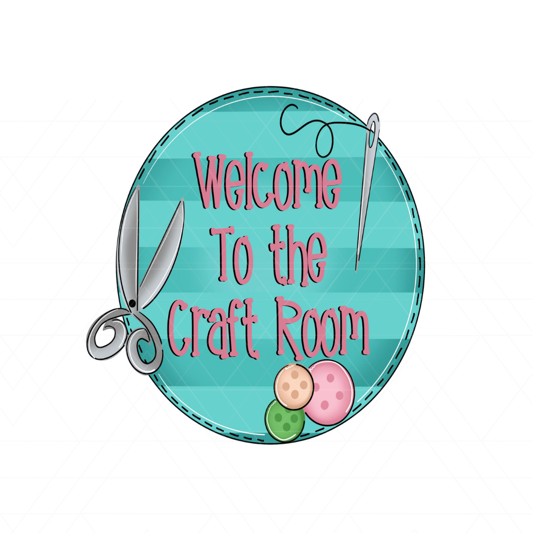 Cute & Colorful 'Make Stuff' Craft Room Sign