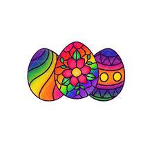 Load image into Gallery viewer, Stained Glass Eggs