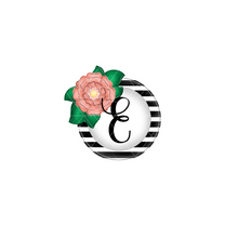 Load image into Gallery viewer, Zinnia Monogram Circle