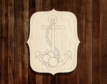 Load image into Gallery viewer, Anchor with Flowers