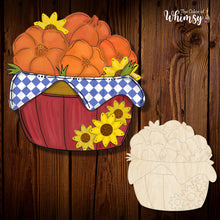 Load image into Gallery viewer, Basket of Pumpkin SVG Digital File