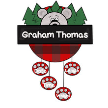 Load image into Gallery viewer, Bear Baby Announcement Set