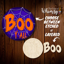 Load image into Gallery viewer, Boo Y'all Spiderweb