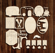 Load image into Gallery viewer, Camping Tiered Tray