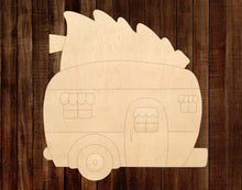 Load image into Gallery viewer, Camper with Tree Ornament SET of 12