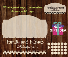Load image into Gallery viewer, Friends and Family Celebration Board