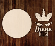 Load image into Gallery viewer, Layered Unicorn Name Sign Kit - Personalized