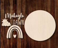 Load image into Gallery viewer, Layered Rainbow Name Sign Kit - Personalized