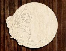 Load image into Gallery viewer, Cotton Floral Round