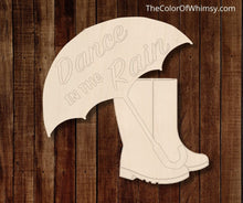 Load image into Gallery viewer, Dance in the Rain Boots and Umbrella