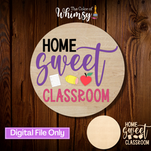 Load image into Gallery viewer, Layered Home Sweet Classroom SVG Cut File