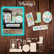 Load image into Gallery viewer, Spring April Showers Wagon/Shelf Additions
