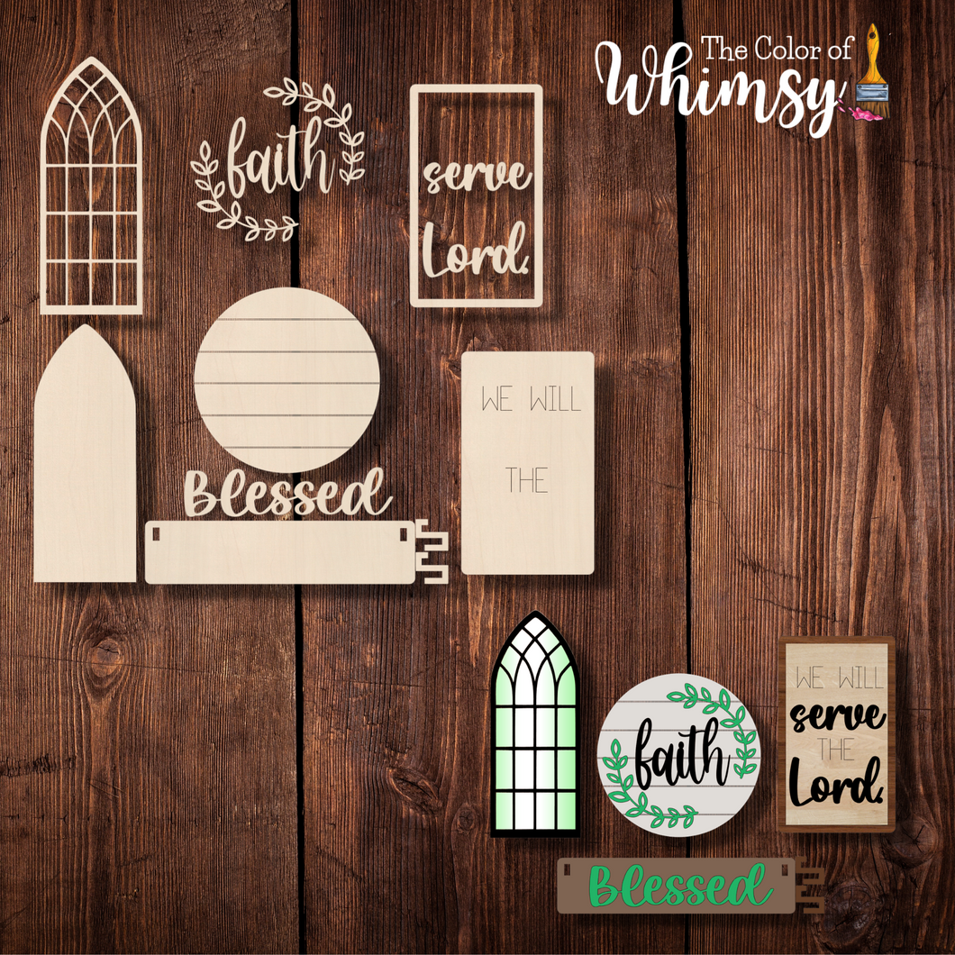 Blessed Christian Wagon/Shelf Additions