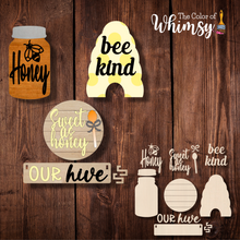 Load image into Gallery viewer, Bee and Honey Wagon/Shelf Additions