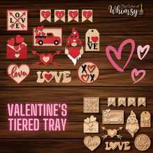 Load image into Gallery viewer, Valentine&#39;s Day Tiered Tray
