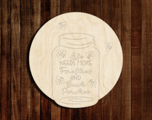 Load image into Gallery viewer, Fireflies and Back Porches Mason Jar