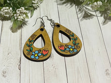 Load image into Gallery viewer, Floral Earring Blank Sets
