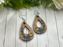 Load image into Gallery viewer, Floral Earring Blank Sets