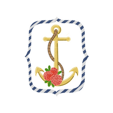Load image into Gallery viewer, Anchor with Flowers