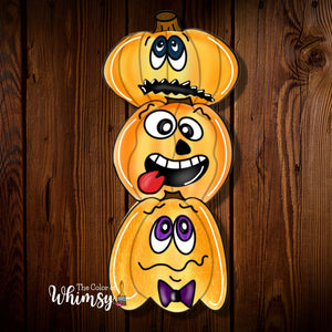 Making Faces Pumpkins SVG Digital File